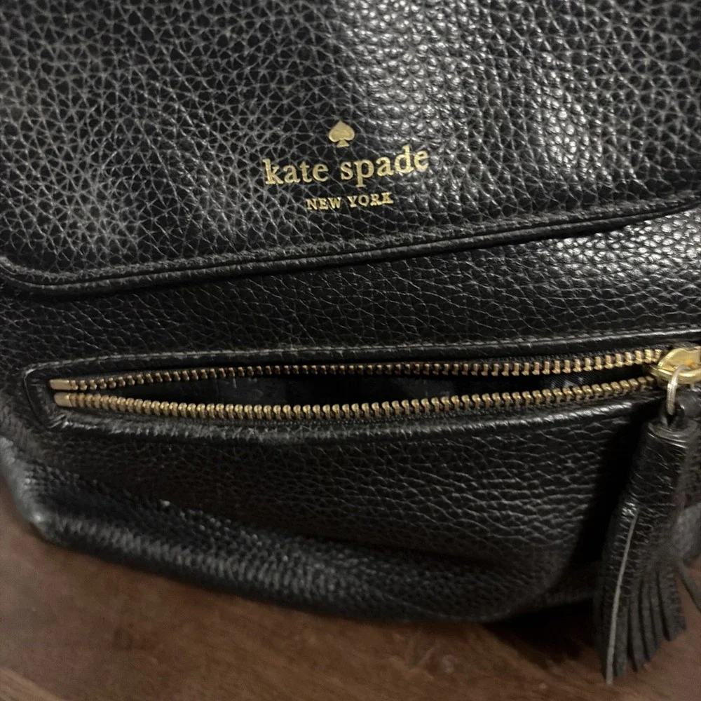 Kate Spade Chester Street Kacy Leather Black Backpack Brand New without tags